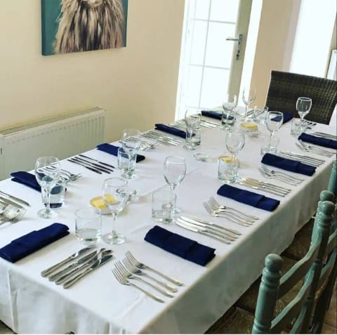 Creative plated course using fresh Scottish ingredients